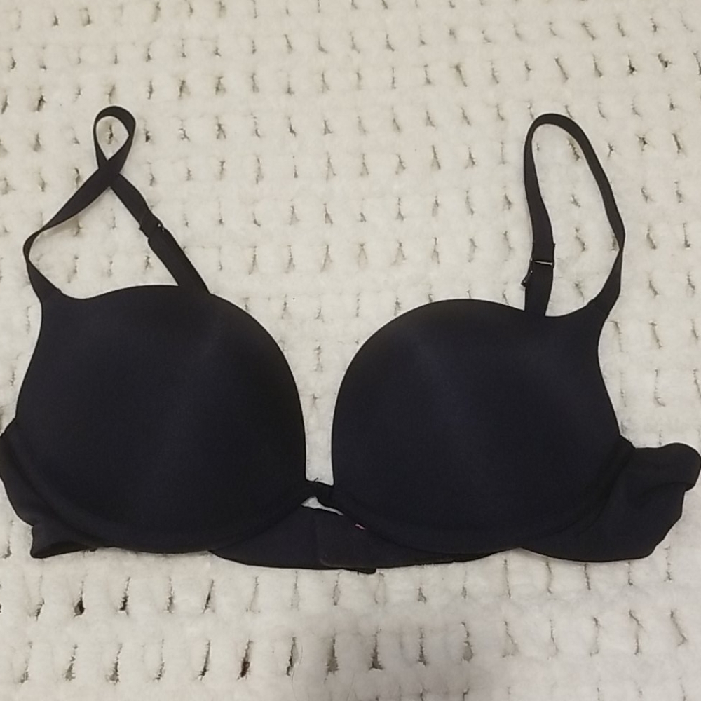 La Senza 34B bra black padded adjustable straps